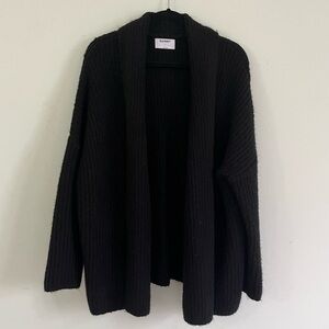 Old Navy Thick Black Cardigan